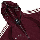 Thug Club x adidas TC TG Sweat Jacket HD Maroon Track Jackets KC2210 Detailfoto | Overkill