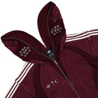 Thug Club x adidas TC TG Sweat Jacket HD Maroon Track Jackets KC2210 Detail View 2 | Overkill