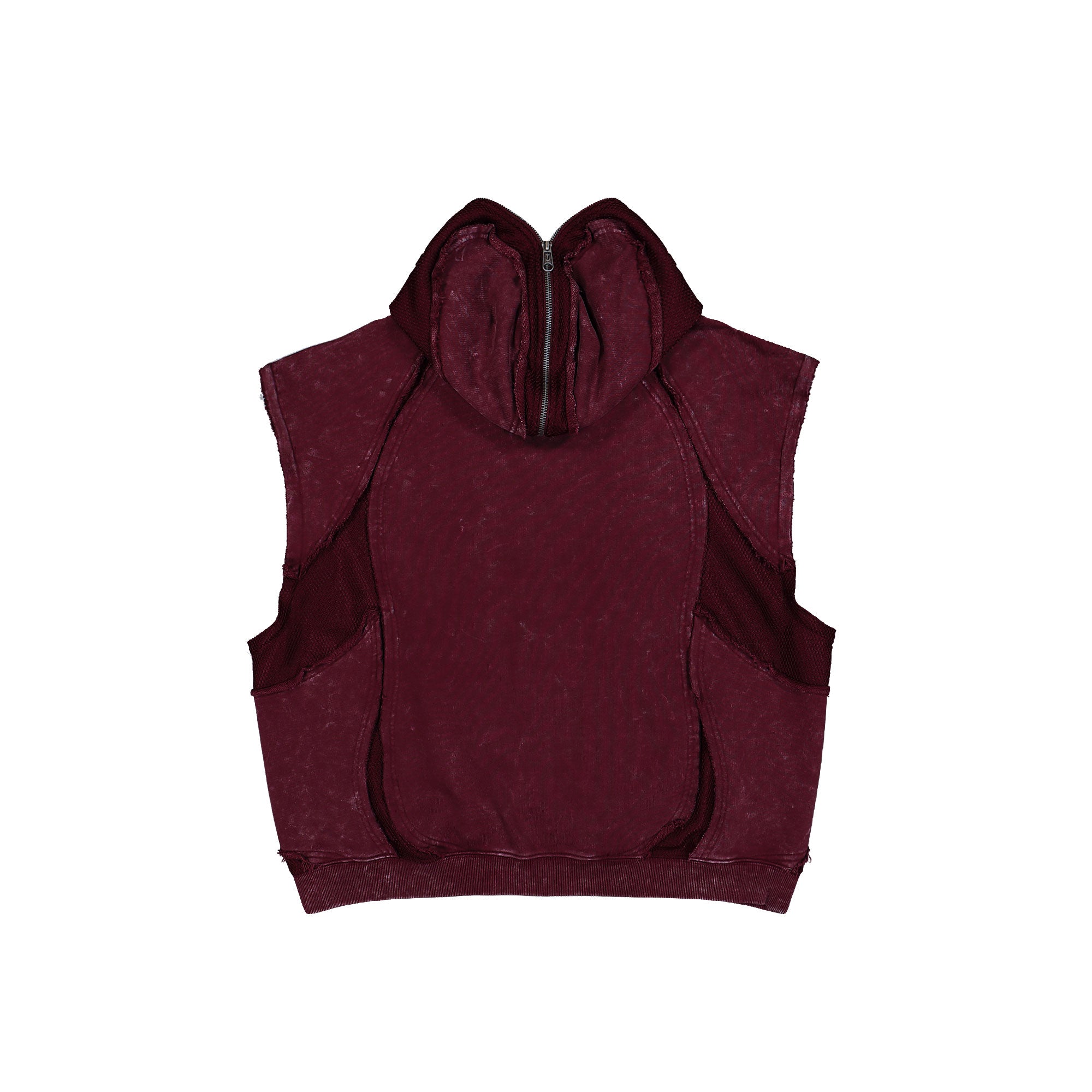 Thug Club x adidas TC TG Sweat Jacket HD Maroon Track Jackets KC2210 Detail View 4 | Overkill