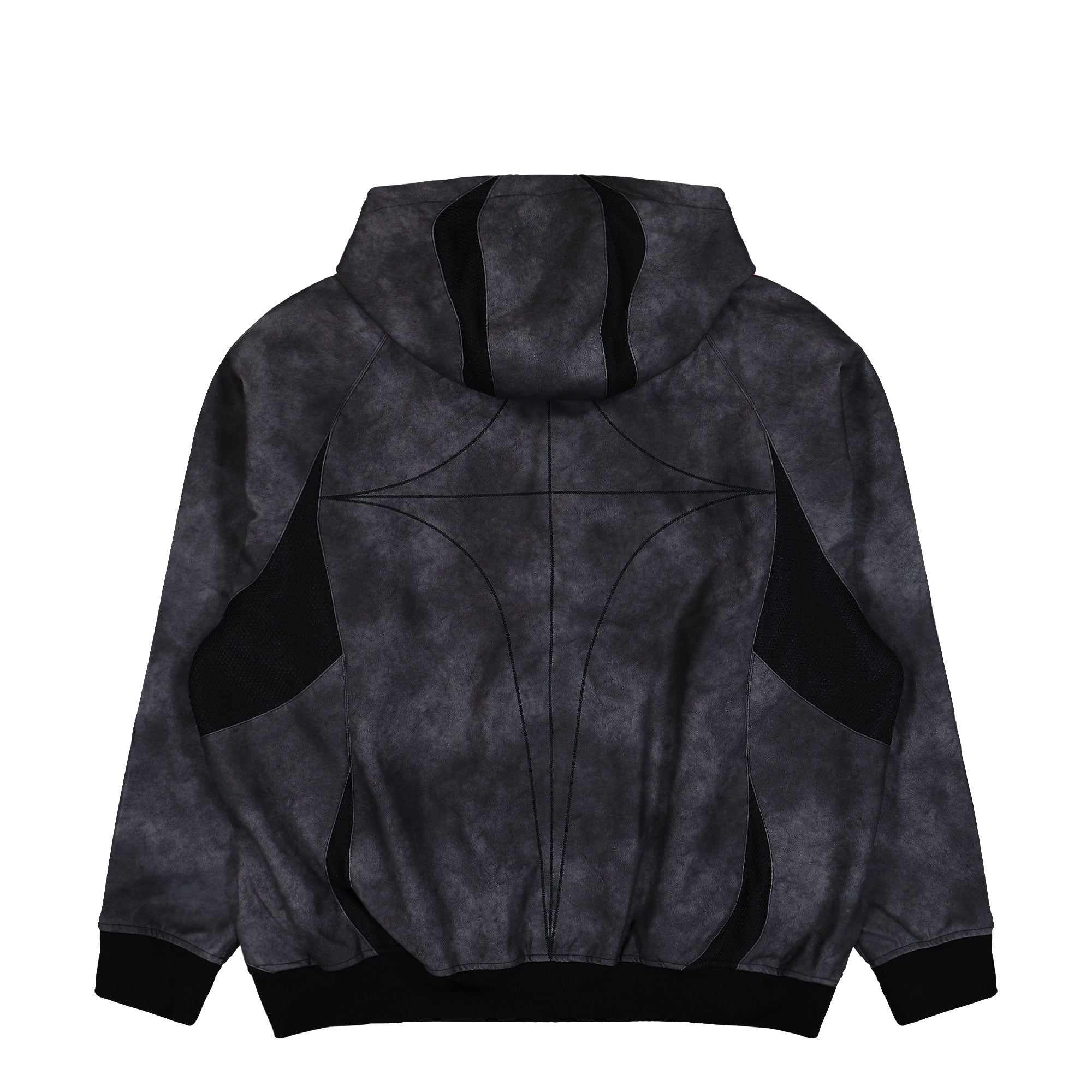 Thug Club x adidas TC TG Leather Jacket Black / Black / Antique Silver Jackets KC2222 Close-up | Overkill