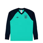 adidas DFB Germany Away Pre-Match Warm Top Flash Aqua Longsleeves KC2924 | Overkill
