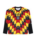 adidas DFB Germany Home Pre Match Warm Top 26 Black / Team Yellow Longsleeves KC2925 | Overkill
