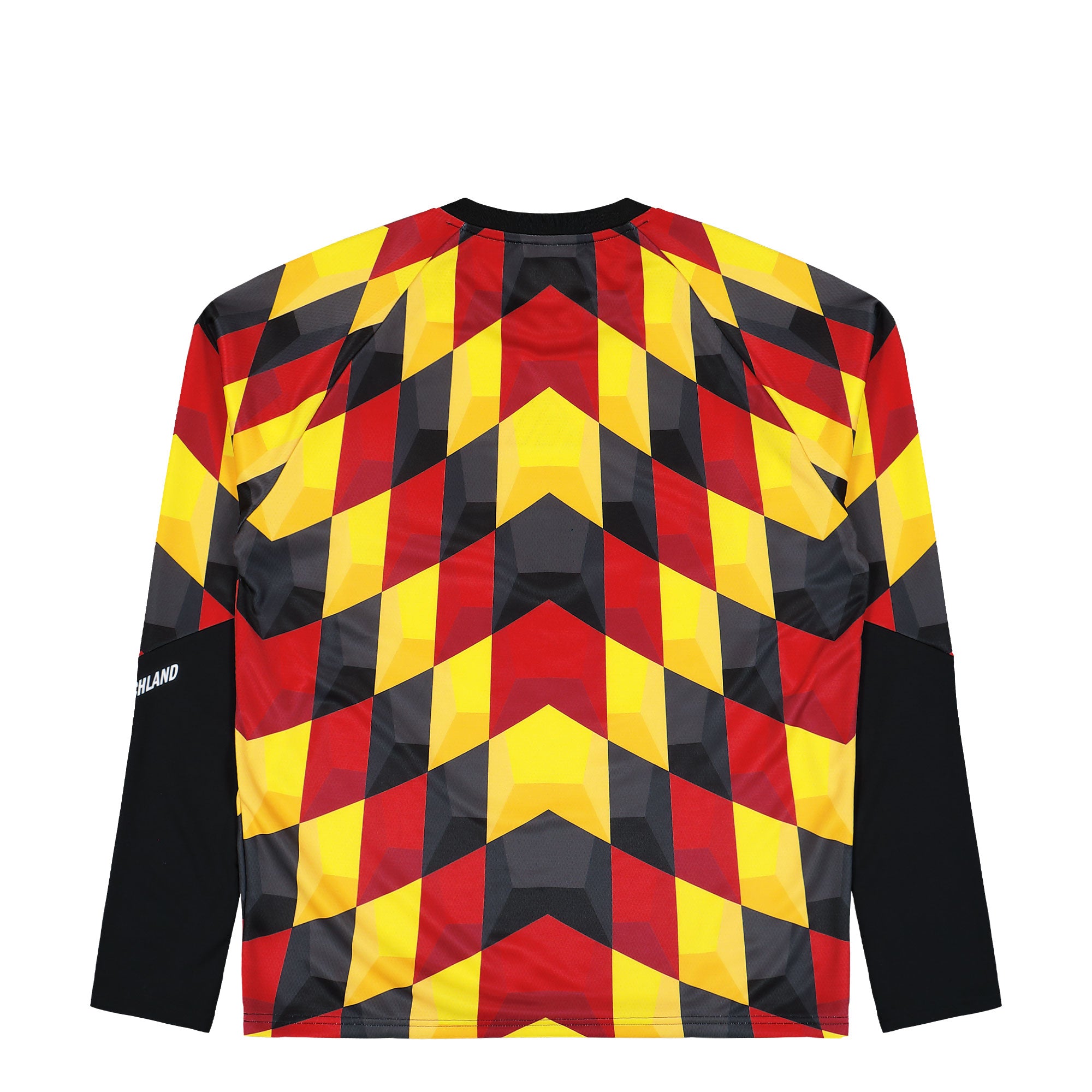 adidas DFB Germany Home Pre Match Warm Top 26 Black / Team Yellow Longsleeves KC2925 Close-up | Overkill
