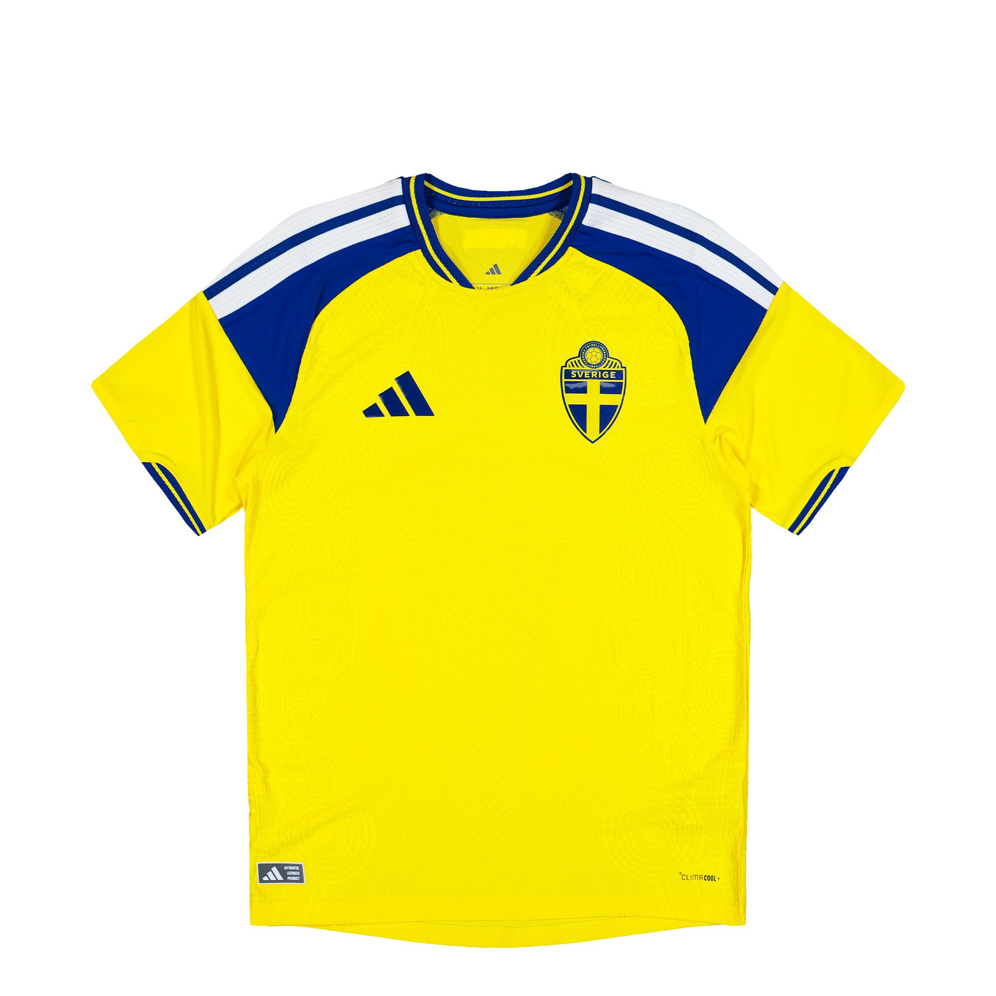 adidas SVFF Sweden Authentic Home Jersey Yellow Trikot KC3044 | Overkill
