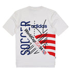 adidas Graphic Tee Cloud White T-Shirts KC5424 Close-up | Overkill
