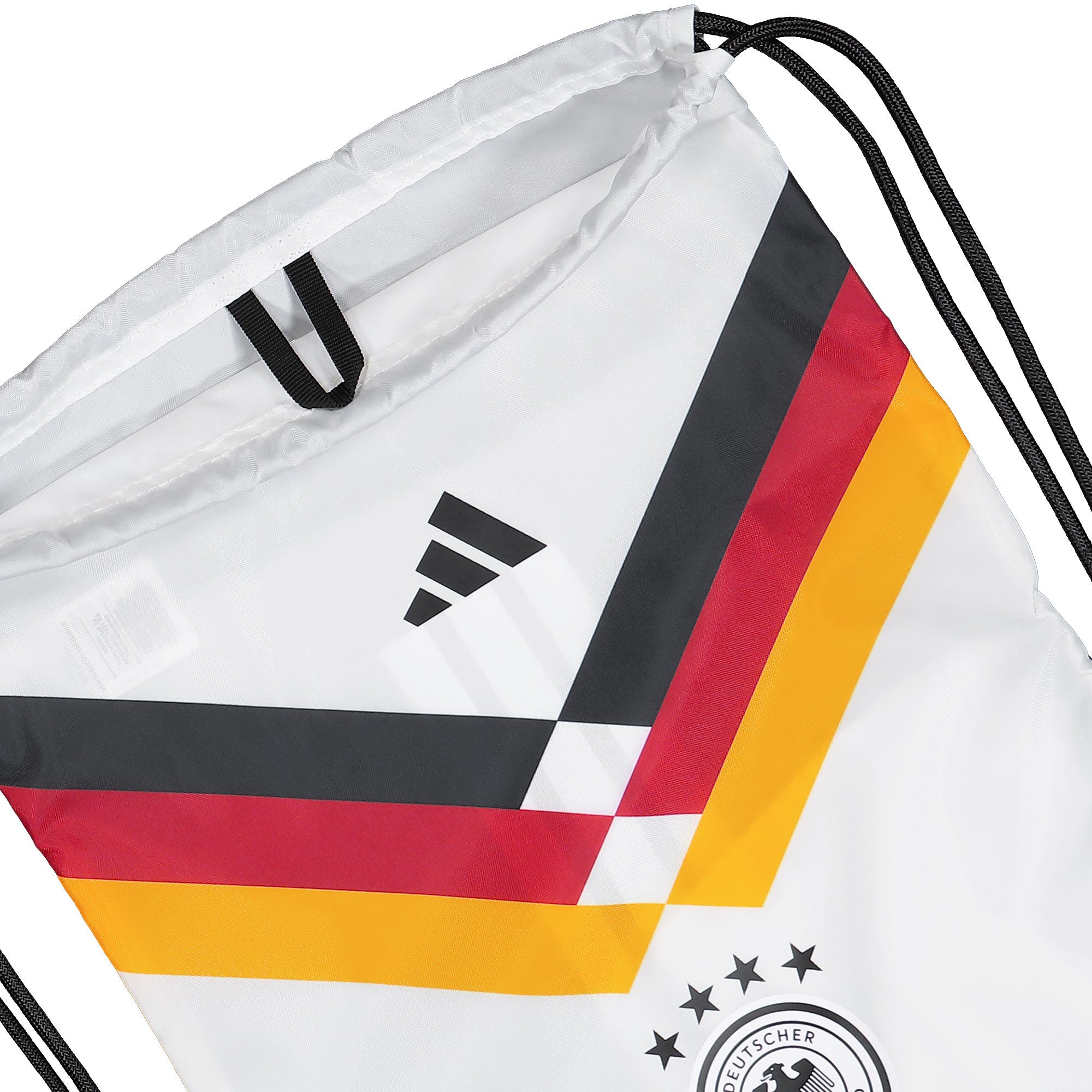 adidas DFB Germany Gymsack White / Black / Multicolor Gymsack KC6690 Detailfoto | Overkill
