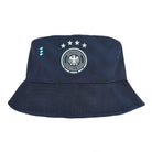 adidas DFB Germany Bucket Hat Youth Collegiate Navy / Flash Aqua / White Bucket Hat  KC6723-OSFY Detail View 1 | Overkill
