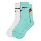 adidas  DFB Germany 2 Pack Fan Socks White / Flash Aqua / Black Socks KC6740 | Overkill

