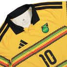 adidas JFF Jamaica Home Jersey M10 Bold Gold T-Shirts KC8785 Detailfoto | Overkill
