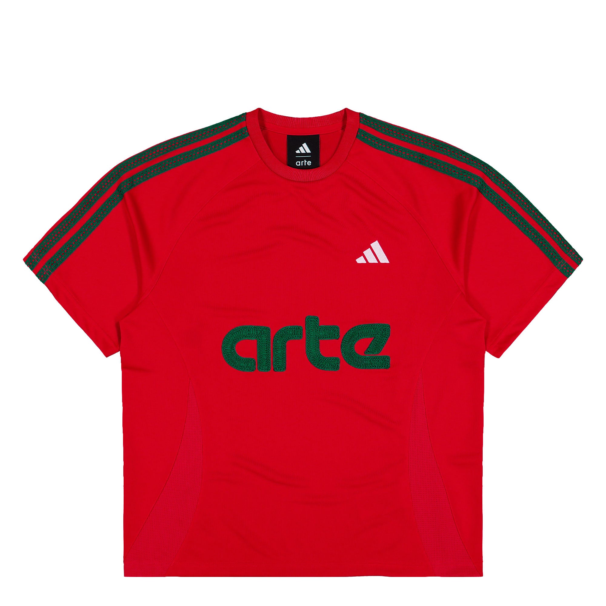 Arte Antwerp x adidas Jersey Better Scarlet T-Shirt KC9603 | Overkill
