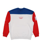 adidas Graphic Sweatshirt Team Royal Blue / Cloud White Sweatshirts KD1156 Close-up | Overkill
