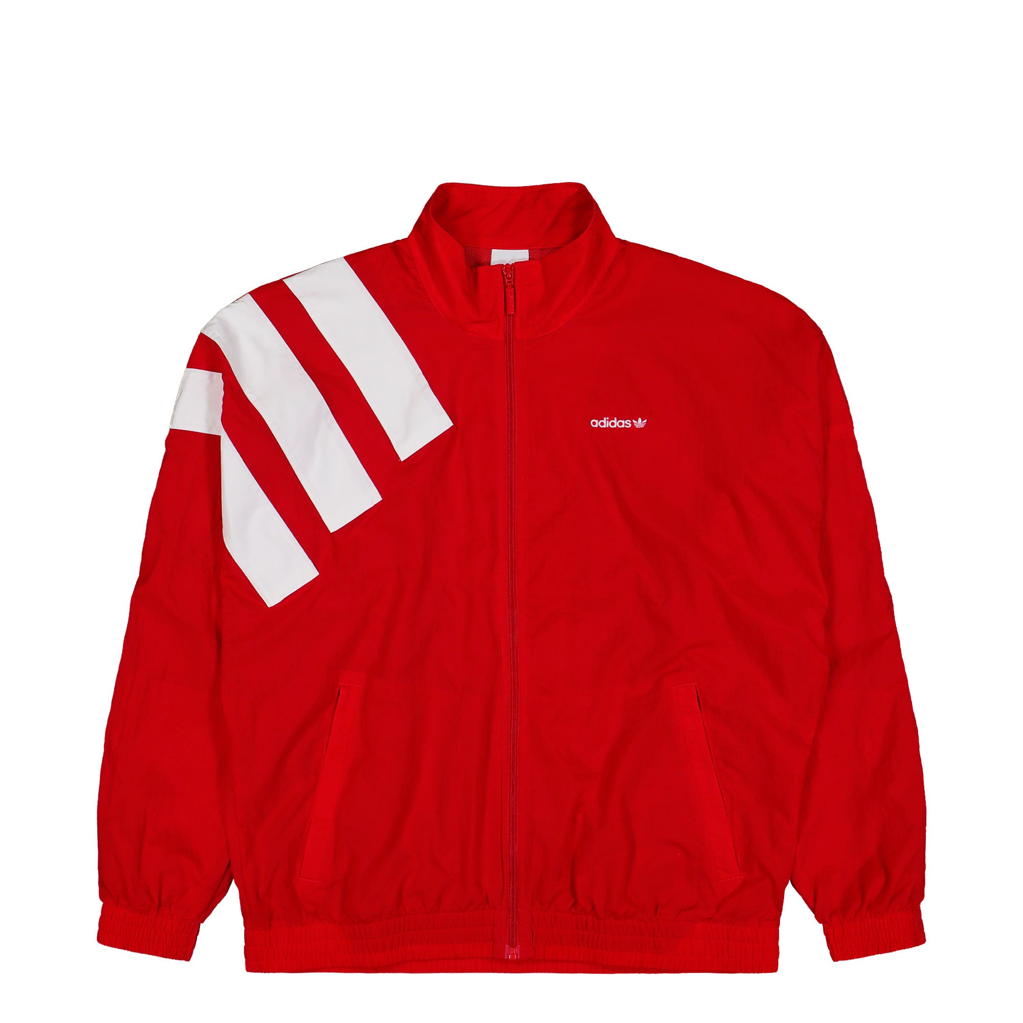 adidas Arch Track Top Better Scarlet / White Track Jackets KD4063 | Overkill
