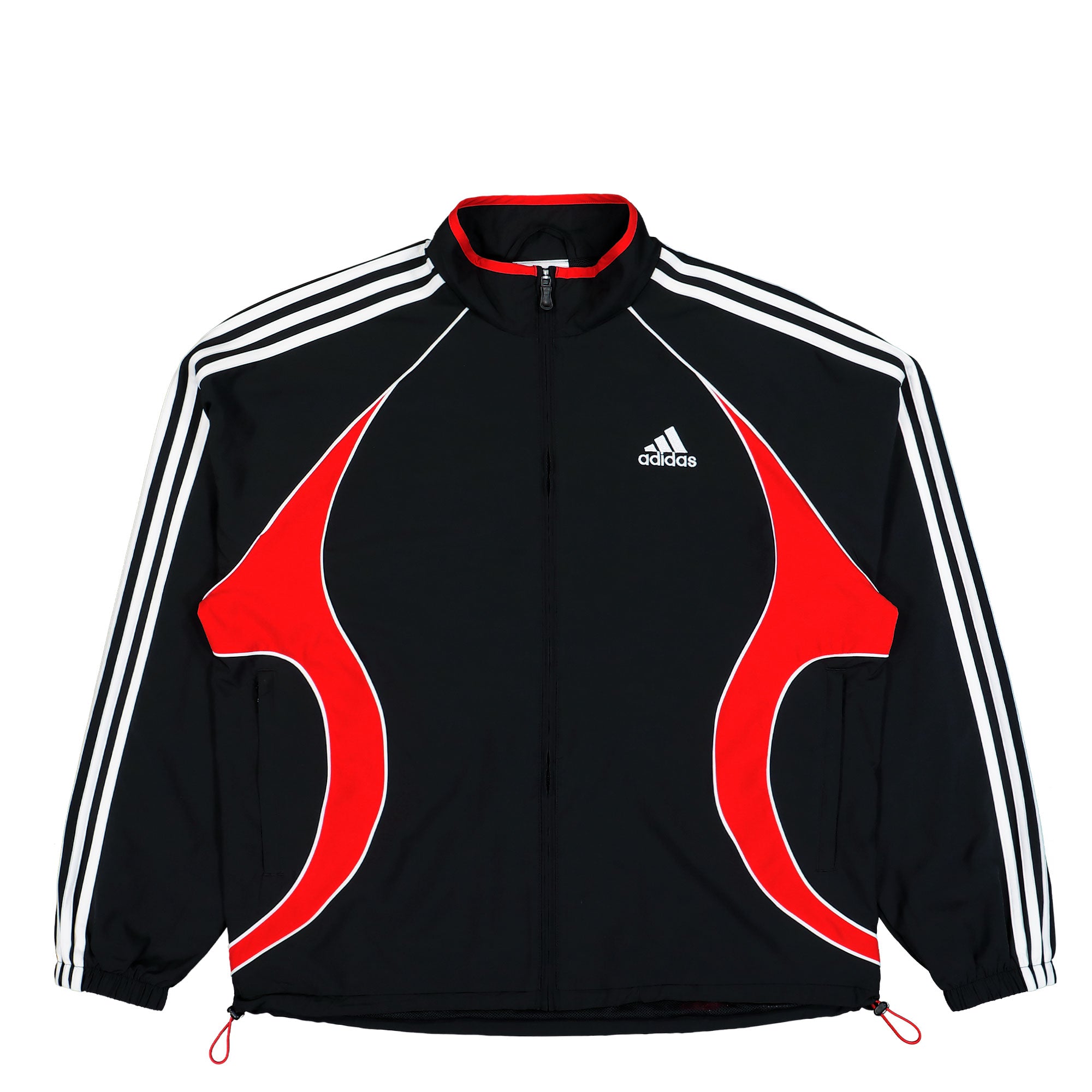 adidas Teamgeist Track Top Black / Better Scarlet Track Jackets KD5859 | Overkill
