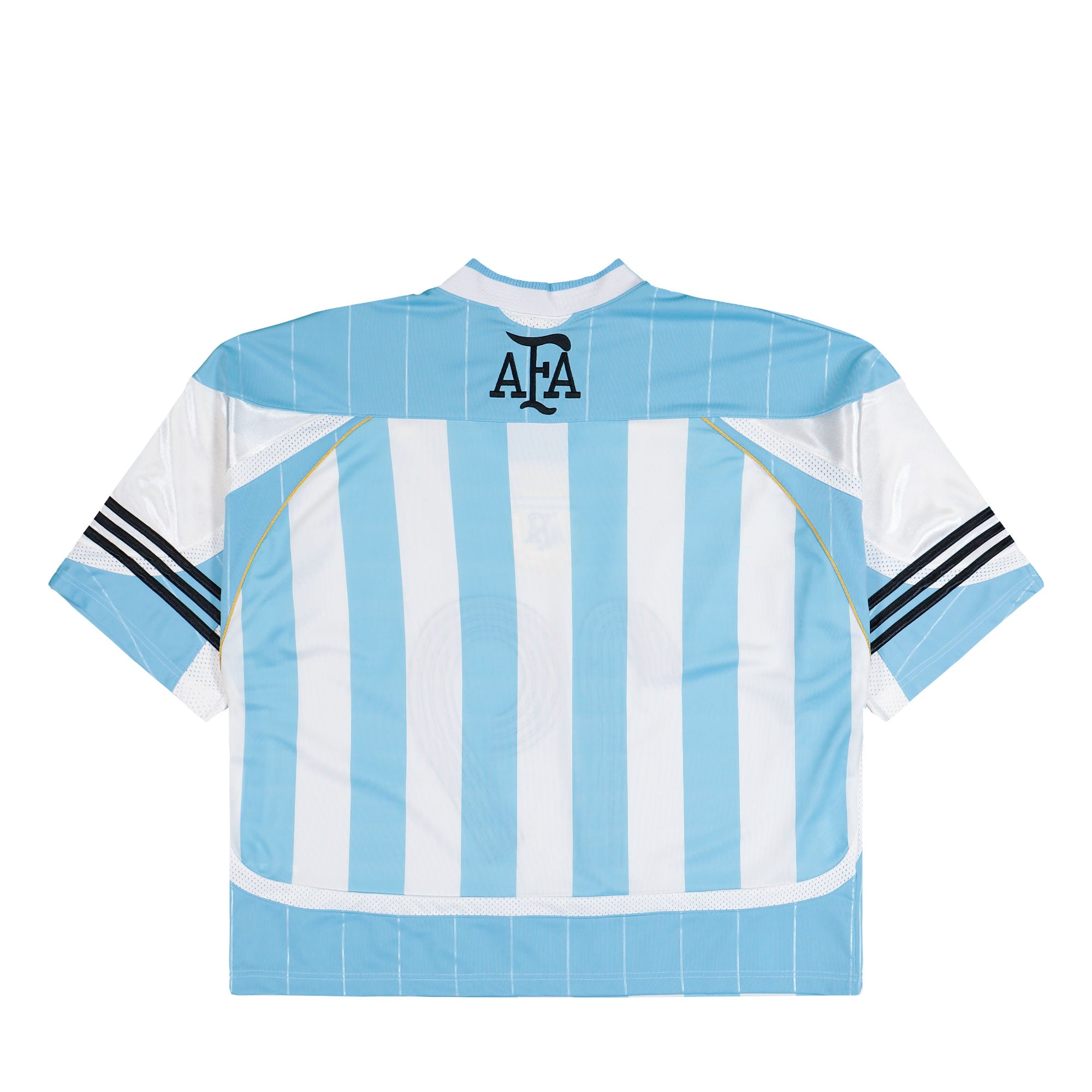adidas AFA Argentina Bringback Remixed Jersey Clear Blue / White / Black T-Shirts KD5982 Close-up | Overkill
