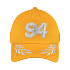 Bad Bunny x Mercedes-AMG F1 x adidas Race Cap Collegiate Gold Basecap KD7596 Detail View 1 | Overkill
