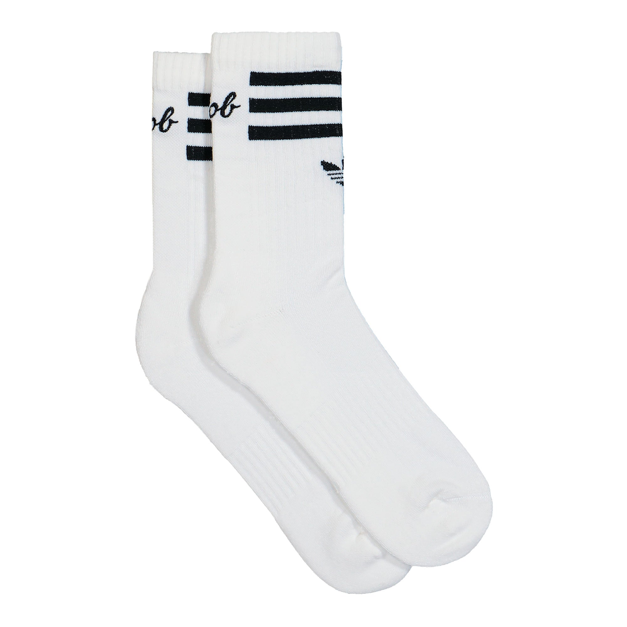 adidas Bob Marley 2 Pack Socks White / Cream White Socks KD8451 Close-up | Overkill
