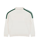 Arte Antwerp x adidas Knitted LS Jersey White / Collegiate Green Sweatshirt KD9334 Close-up | Overkill
