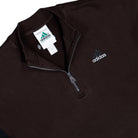 adidas Equipment Half-Zip Sweater Aurora Coffee Sweatshirt KE1352 Detailfoto | Overkill
