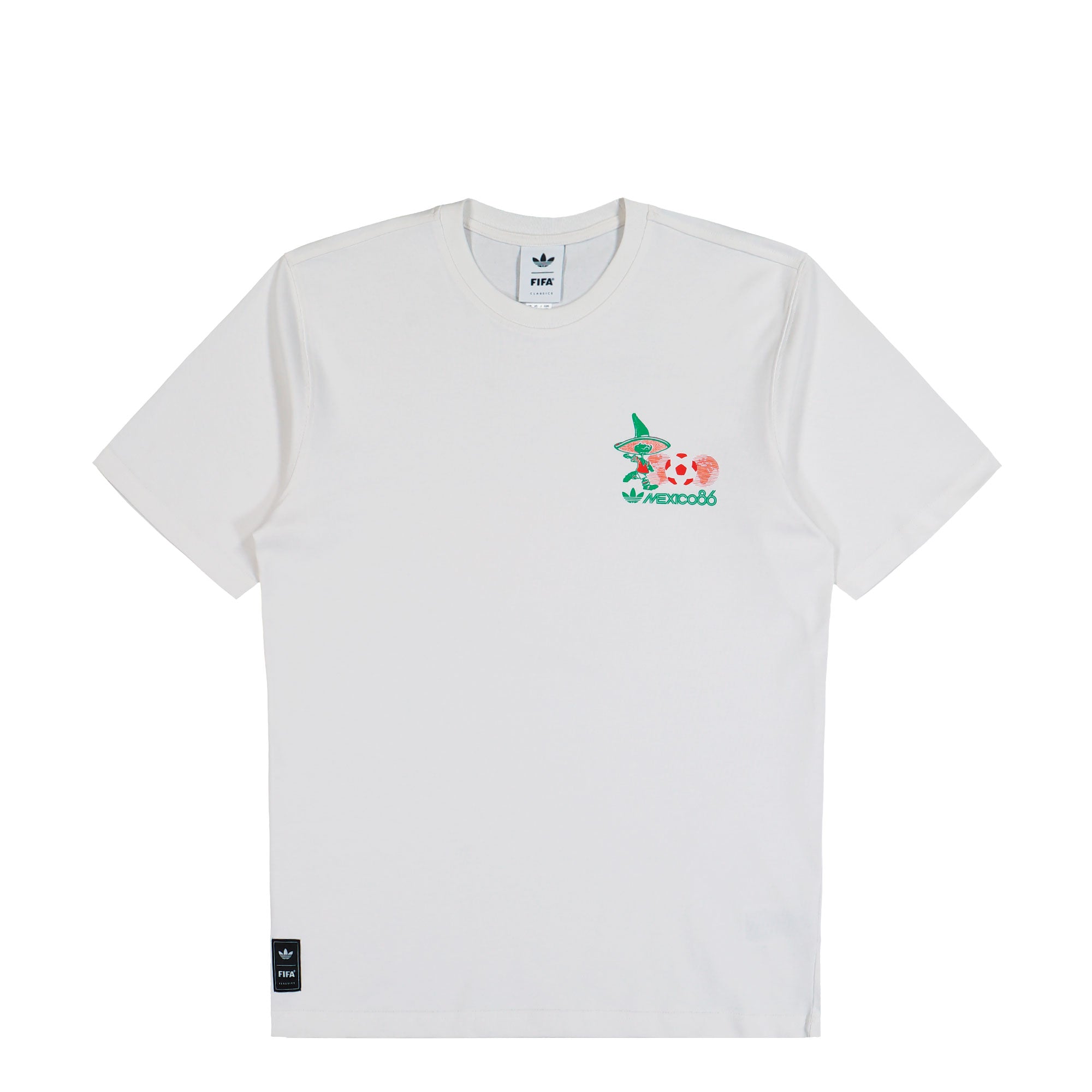 adidas Mascot Tee PIQ Cloud White T-Shirts KE2037 | Overkill
