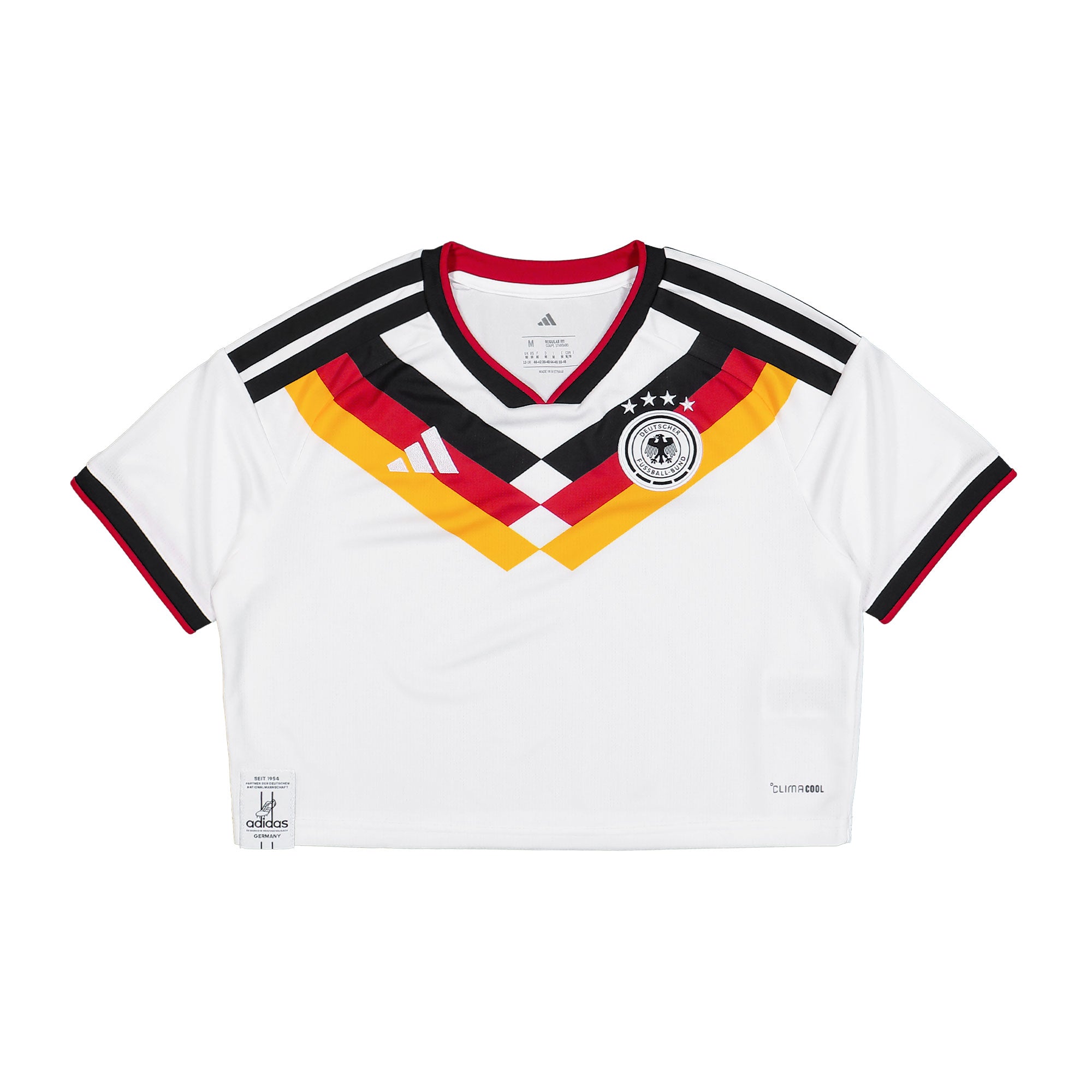 adidas DFB Germany Cropped Home Jersey W White Trikot KE5854 | Overkill
