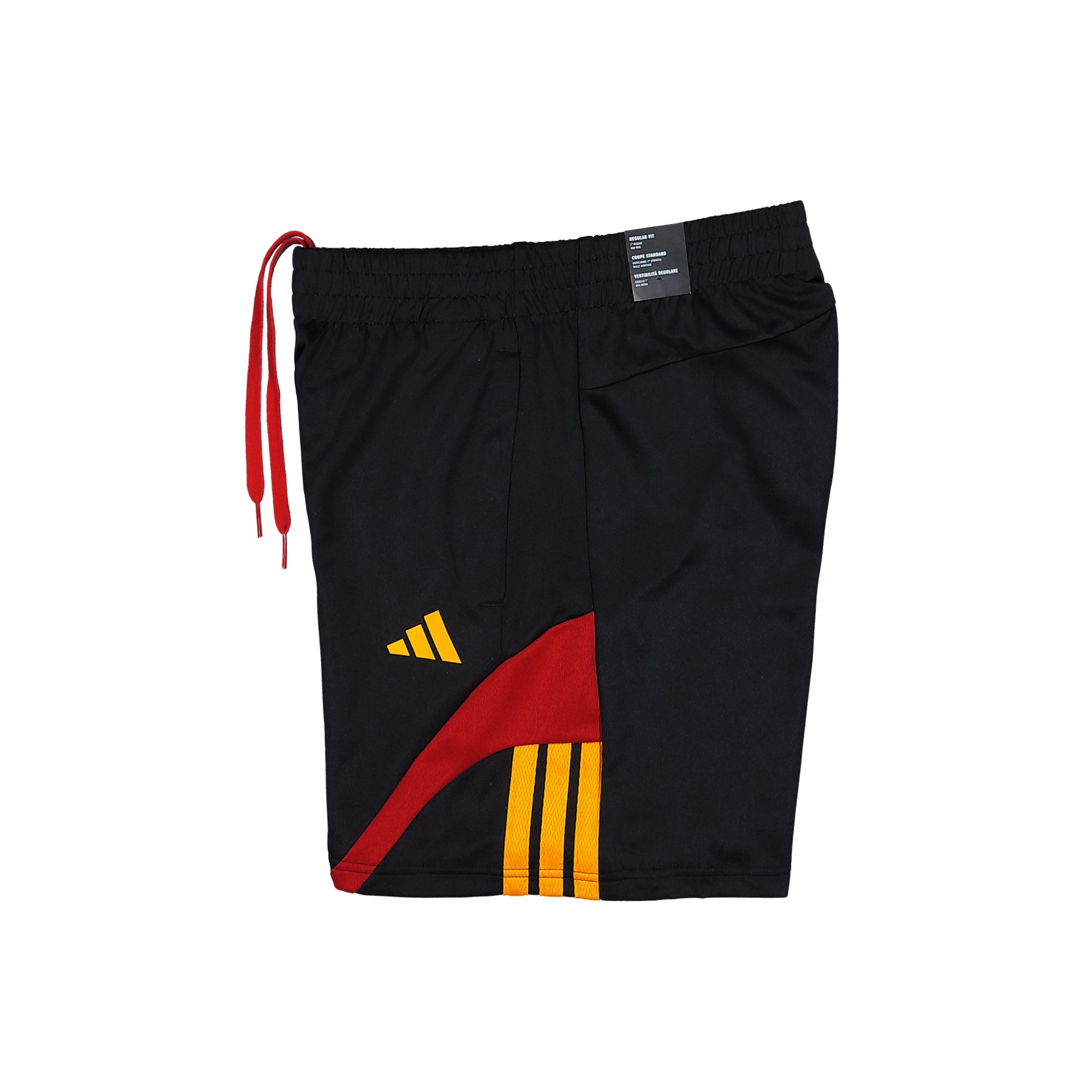 adidas M Tiro NP Shorts Black / Team Power Red 2 / Collegiate Gold Shorts KE6035 Detailfoto | Overkill
