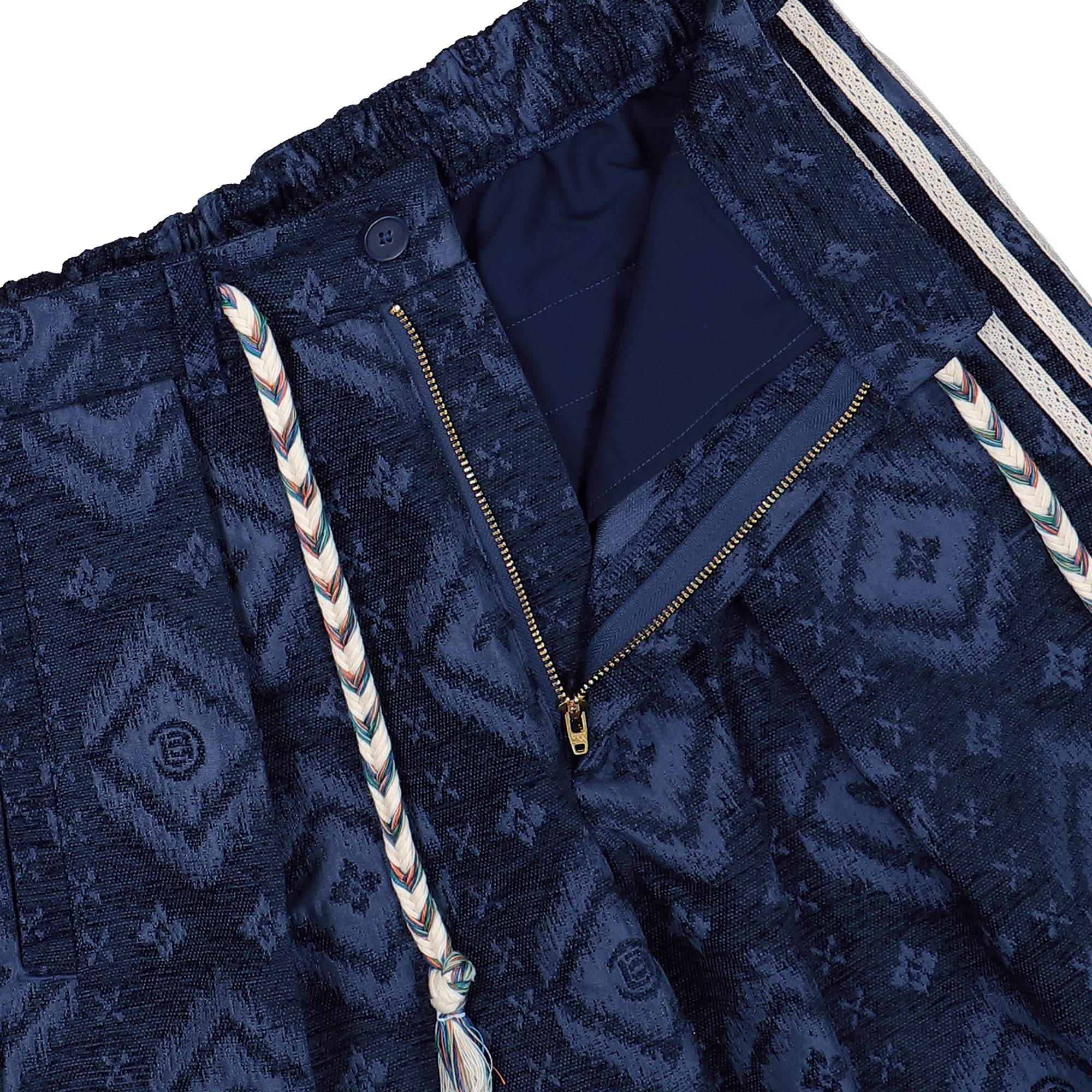 Clot by Edison Chen x adidas Ikat Pant Tech Indigo Casual Pants KE7067 Detail View 1 | Overkill
