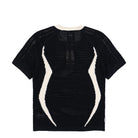 Clot by Edison Chen x adidas Knit Jersey Black / Wonder White T-Shirts KE7074 Close-up | Overkill
