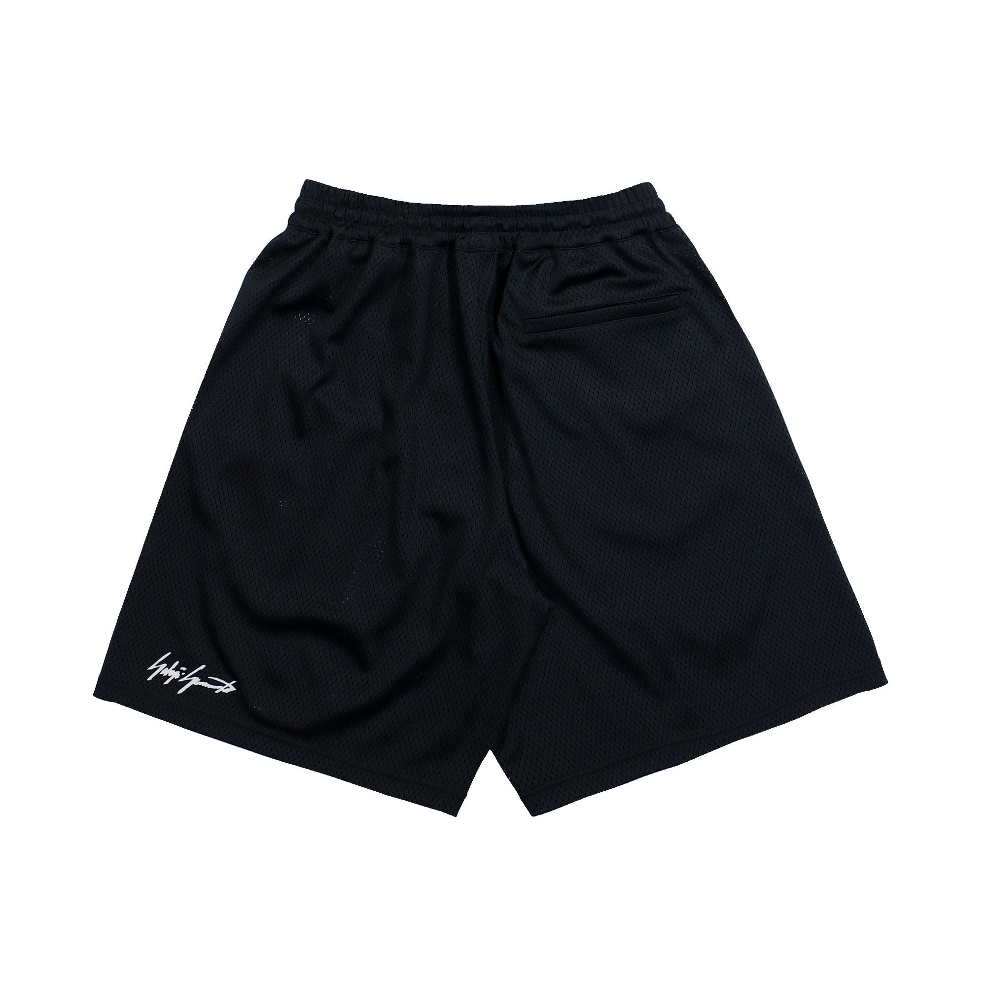 Y-3 US Mesh Shorts Black Shorts KF1083 Close-up | Overkill