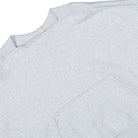 Bad Bunny x adidas Crewbalaclav Light Grey Heather Hoodies KF1798 Detail View 1 | Overkill
