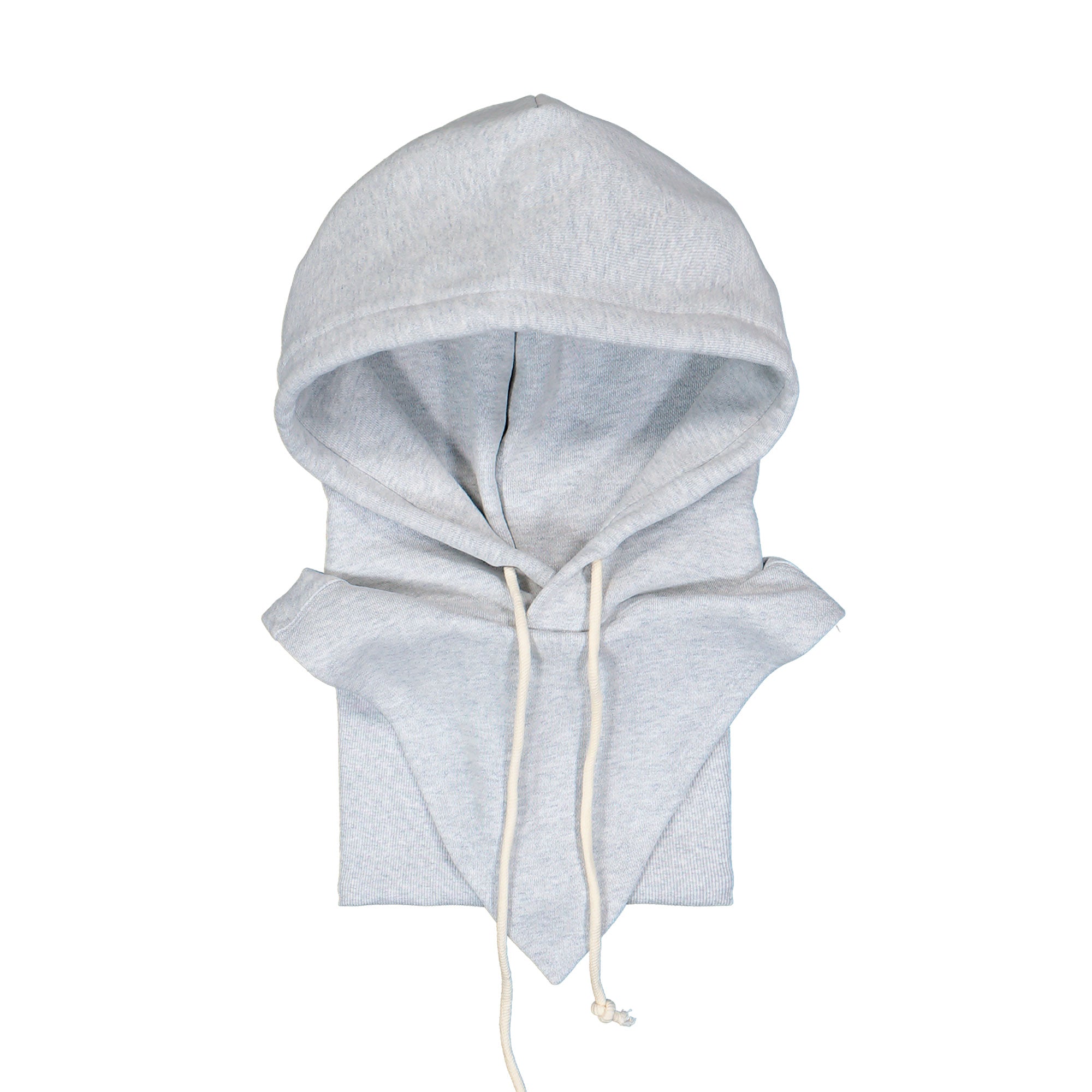 Bad Bunny x adidas Crewbalaclav Light Grey Heather Hoodies KF1798 Detail View 3 | Overkill
