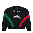 Willy Chavarria x adidas Fleece Crewneck Black Sweatshirts KF3196 | Overkill
