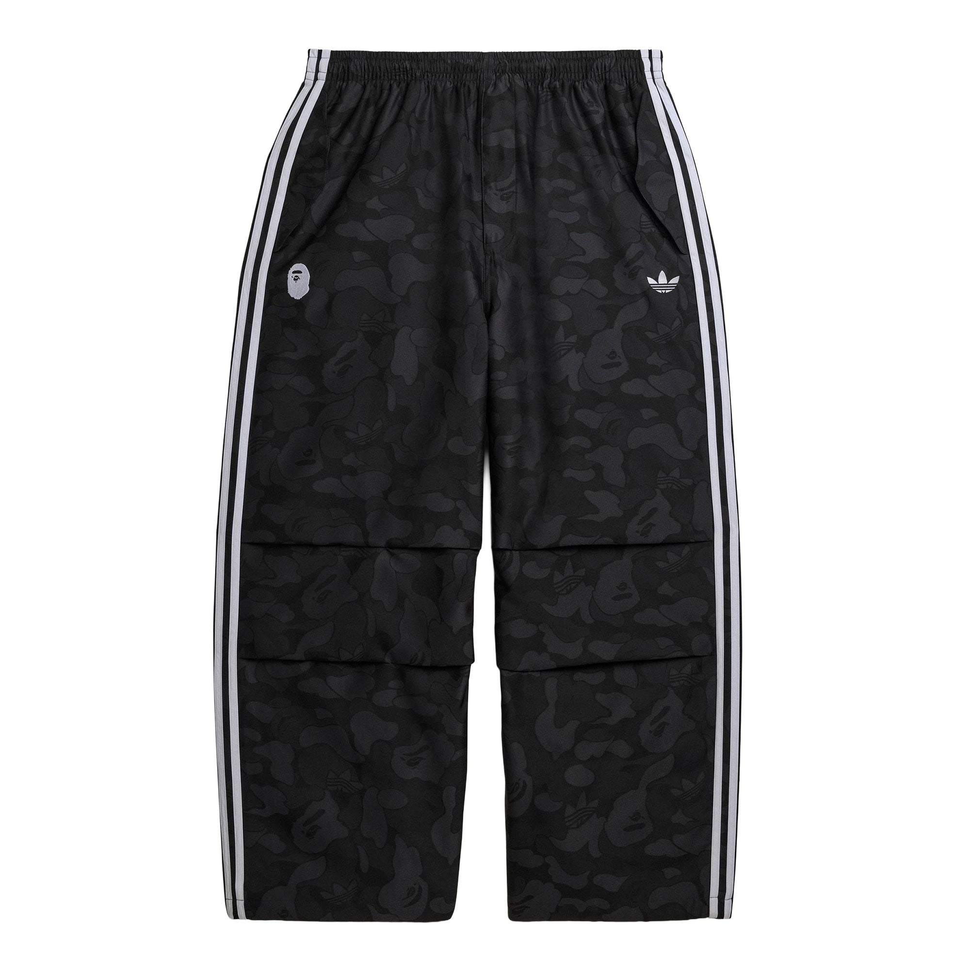 BAPE x adidas Jacquard Pants Black Casual Pants KF4918 | Overkill
