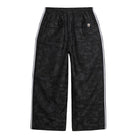BAPE x adidas Jacquard Pants Black Casual Pants KF4918 Close-up | Overkill
