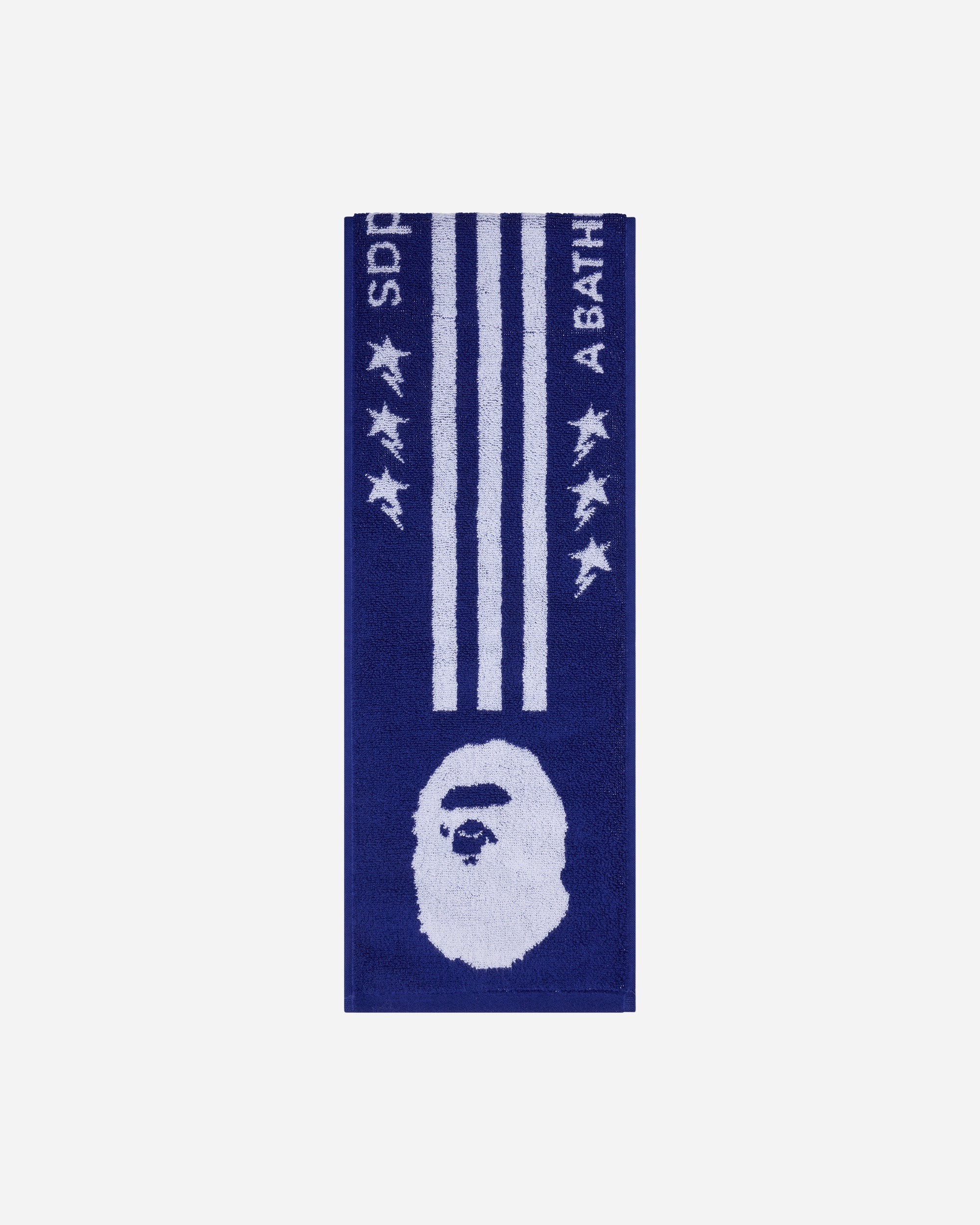 BAPE x adidas FB Towel Japan Blue Towels KF4920 Close-up | Overkill
