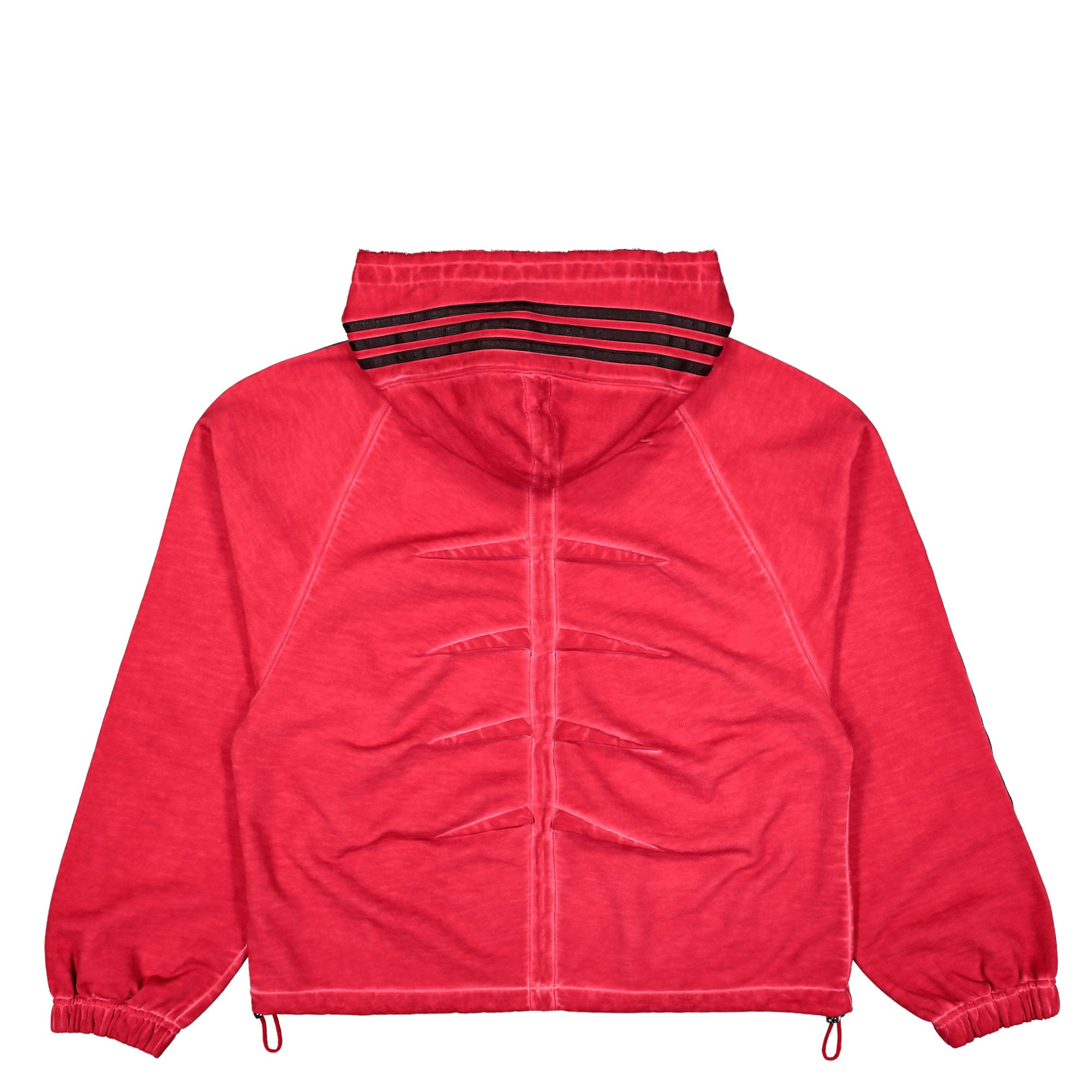 Thug Club x adidas TC Sweat Hoodie Power Red Hoodies KF6586 Close-up | Overkill
