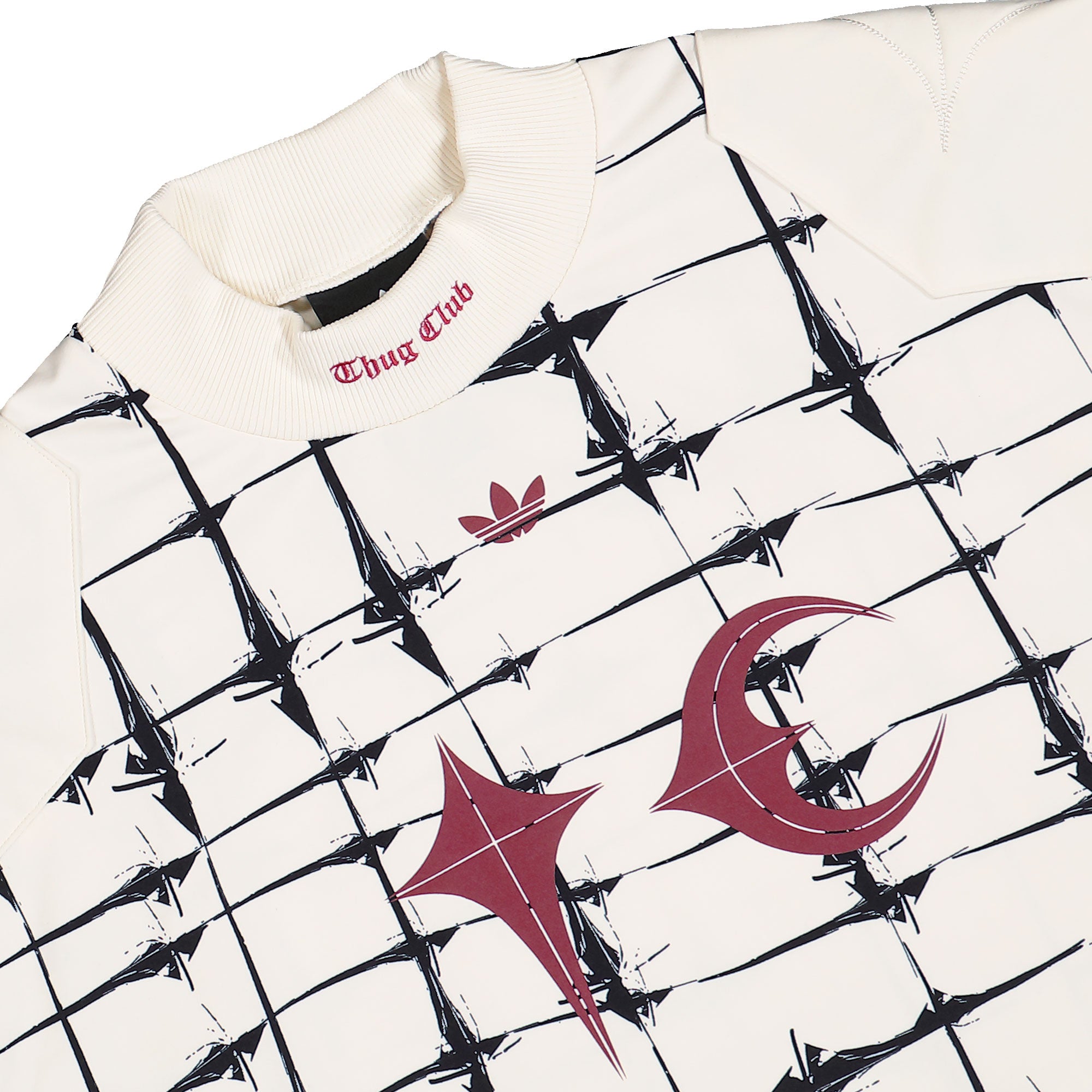 Thug Club x adidas TC Goalie T Longslevees Cream White Longsleeves KF6914 Detailfoto | Overkill
