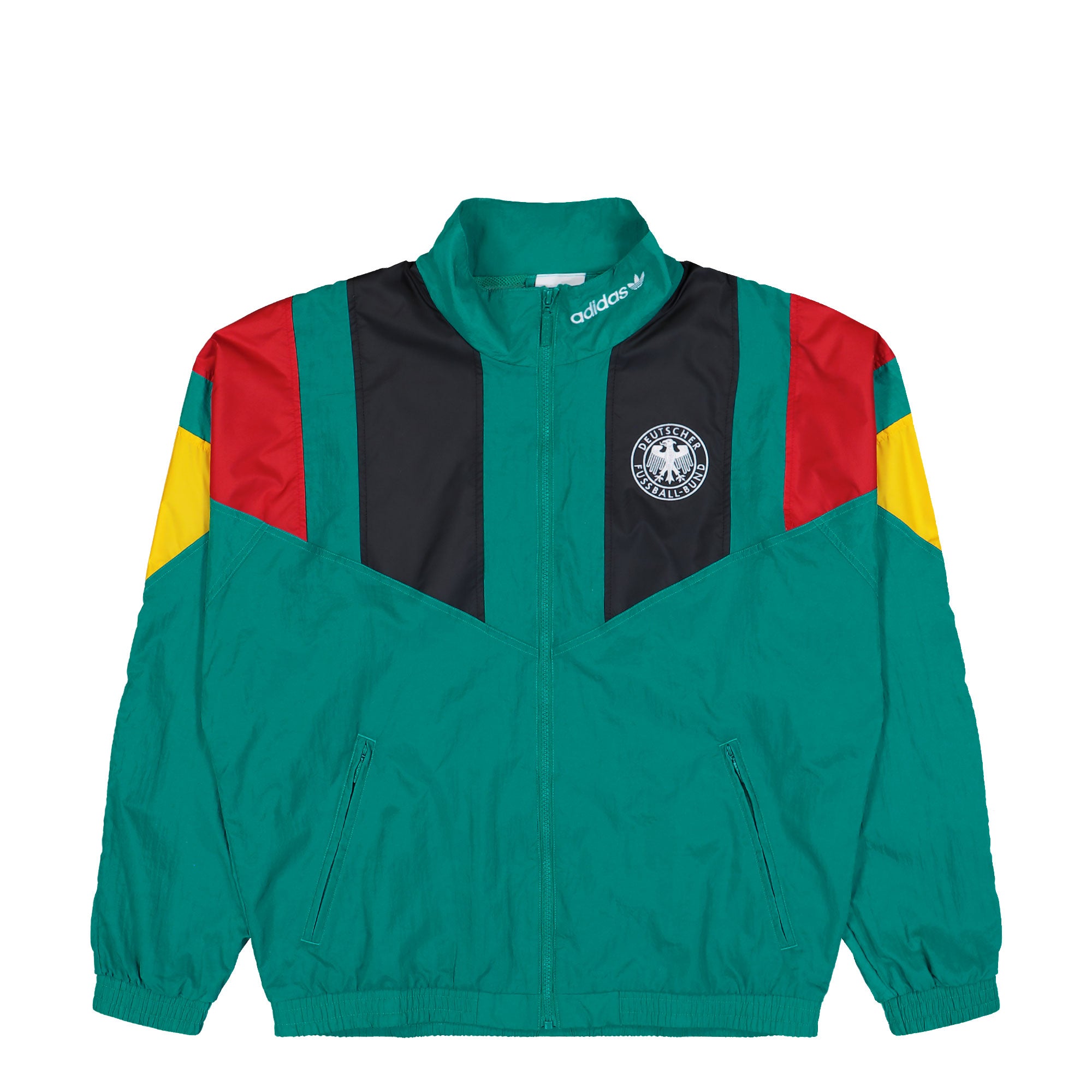 adidas DFB Germany Equipment Track Top Equipment Green Track Jackets KG2281 | Overkill
