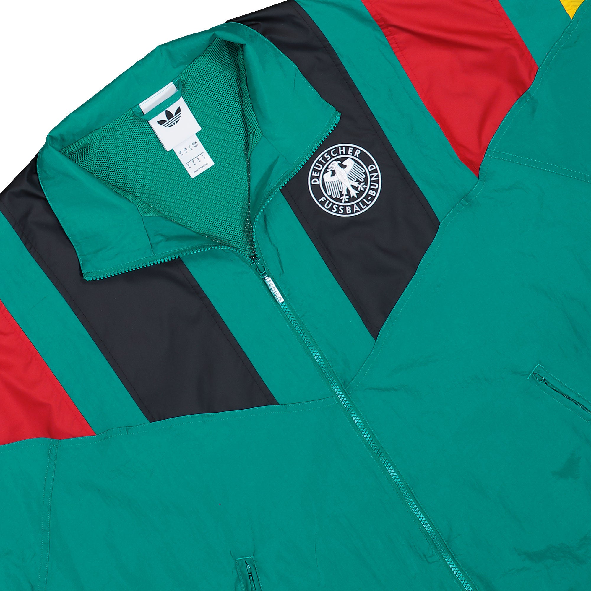 adidas DFB Germany Equipment Track Top Equipment Green Track Jackets KG2281 Detailfoto | Overkill
