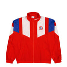adidas FC Bayern München Equipment Track Top Red / White / Semi Lucid Blue Track Jacket KG2289 | Overkill
