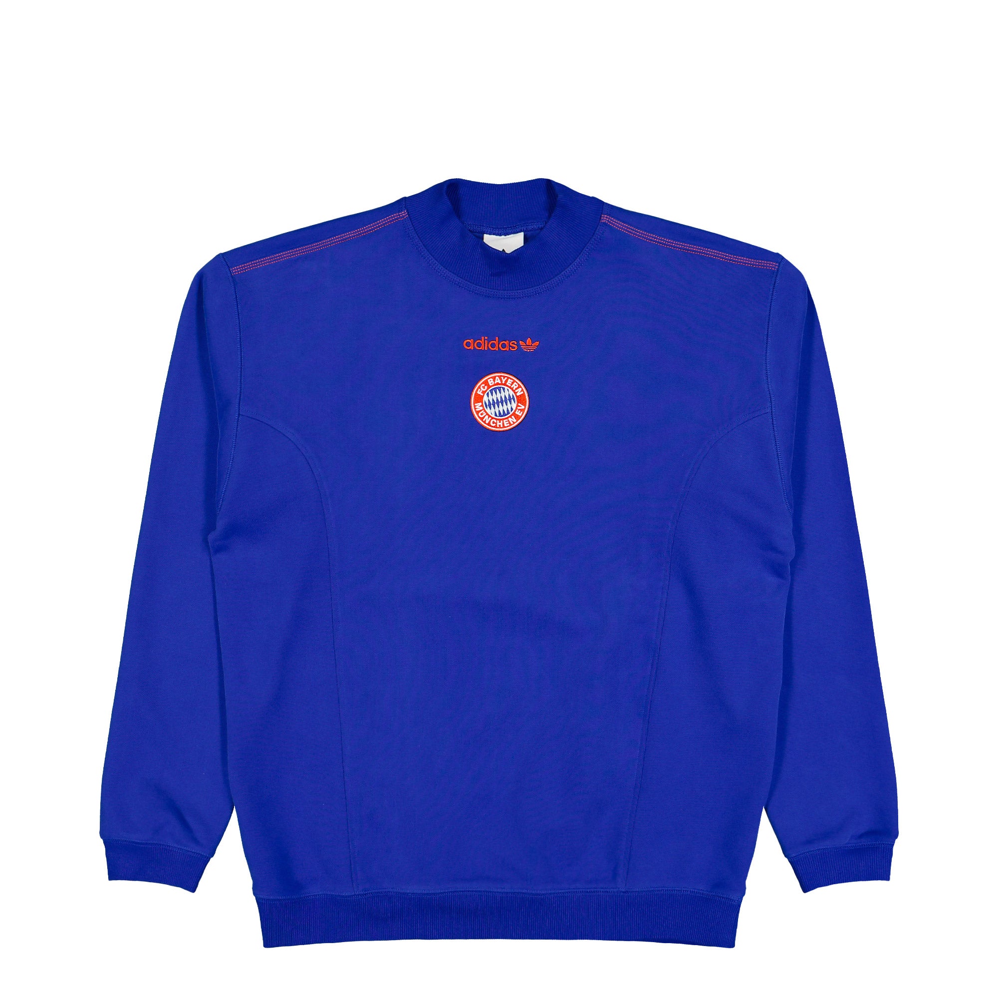 adidas FC Bayern München Equipment Sweatshirt Semi Lucid Blue Sweatshirts KG2291 | Overkill
