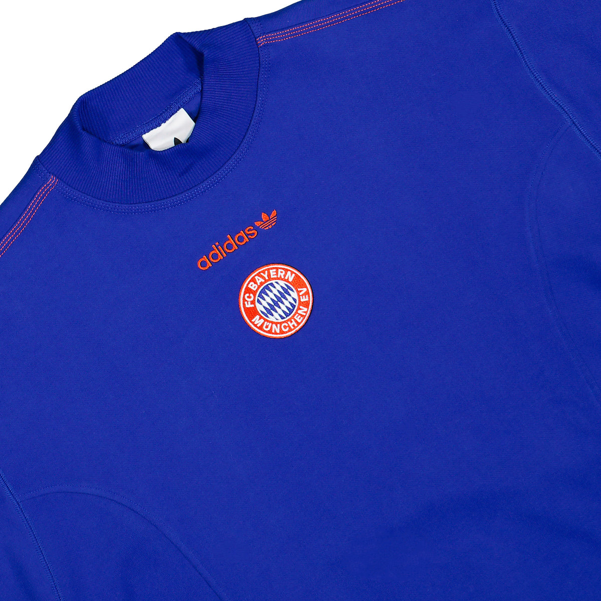 adidas FC Bayern München Equipment Sweatshirt Semi Lucid Blue Sweatshirts KG2291 Detailfoto | Overkill

