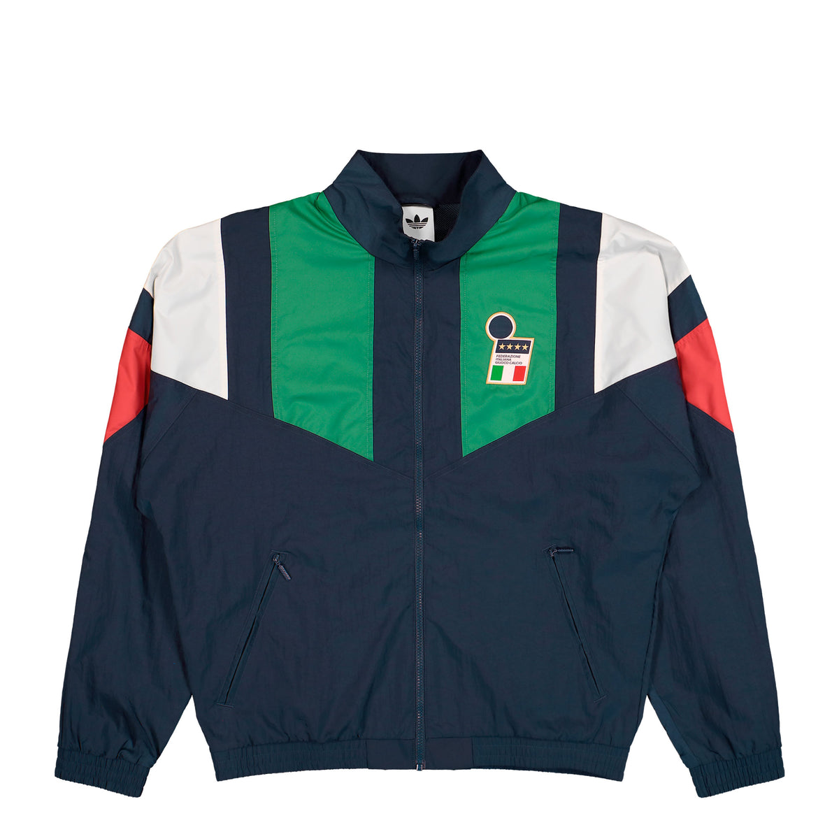 adidas FIGC Italy Equipment Track Top Crew Navy Track Jackets KG2595 | Overkill
