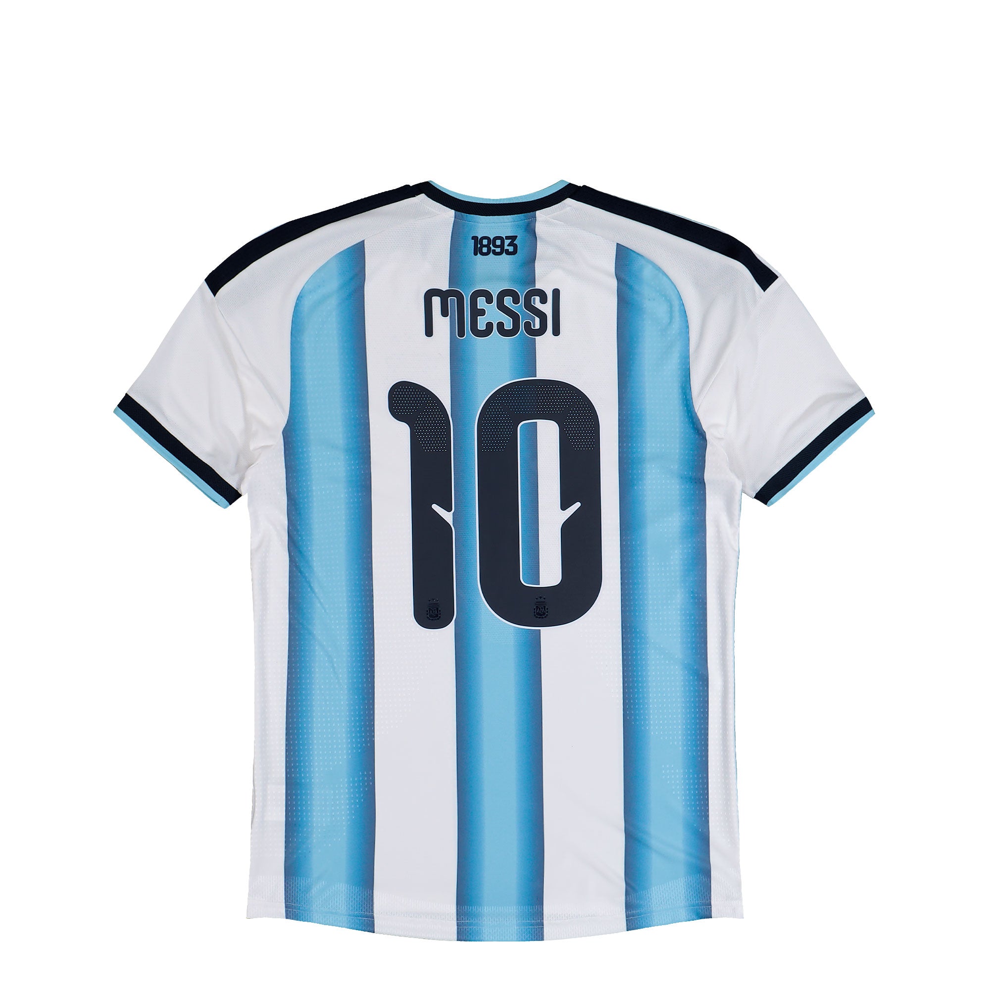 adidas AFA Argentina Authentic Home 10 Jersey White / Icey Blue / Light Blue T-Shirt KH3934 Detailfoto | Overkill
