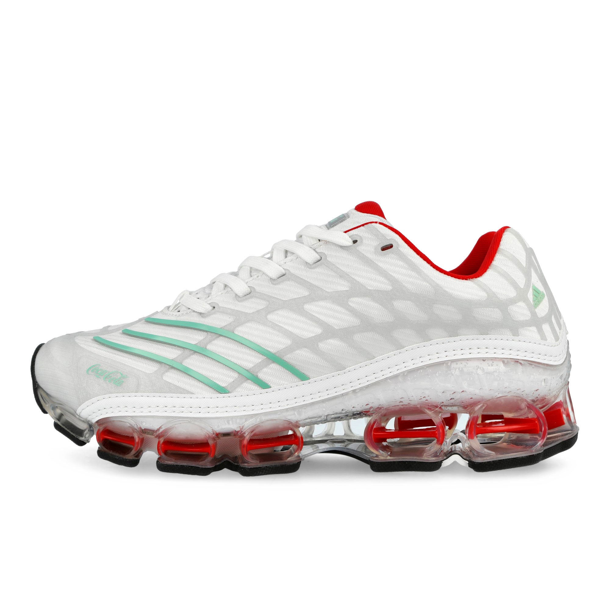 adidas Megaride F50 Footwear White / Ice Green / Silver Metallic Low Top Sneakers KH6896 | Overkill
