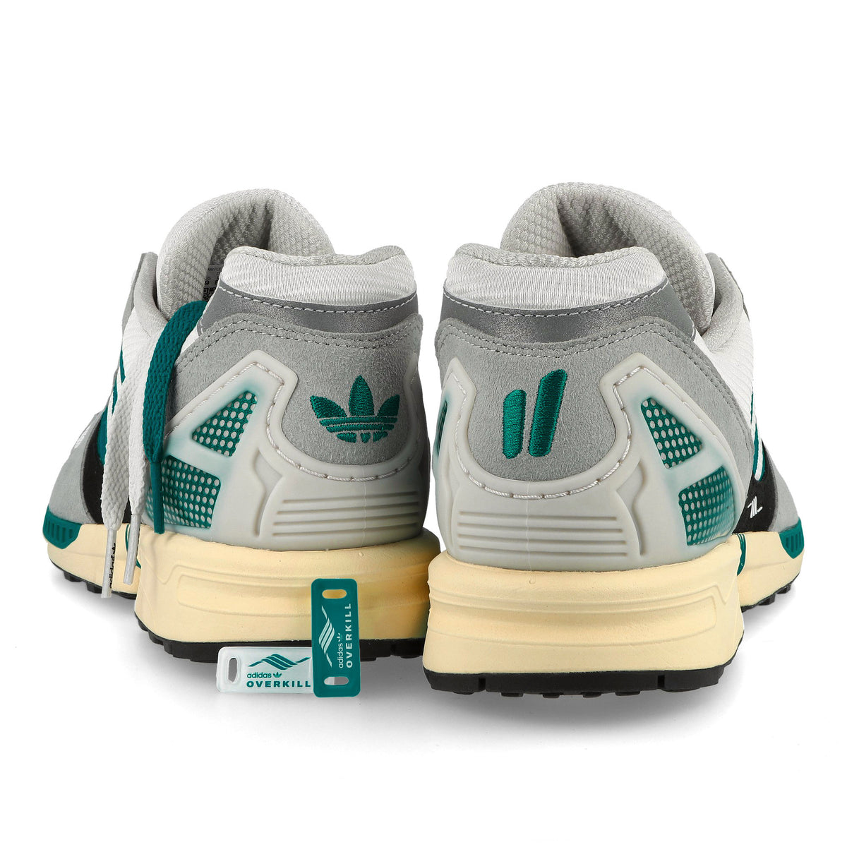 Overkill x adidas ZX 8000 "The Missing Link" Footwear White / Onix / Equipment Green Low Top Sneakers KH7166 Material | Overkill