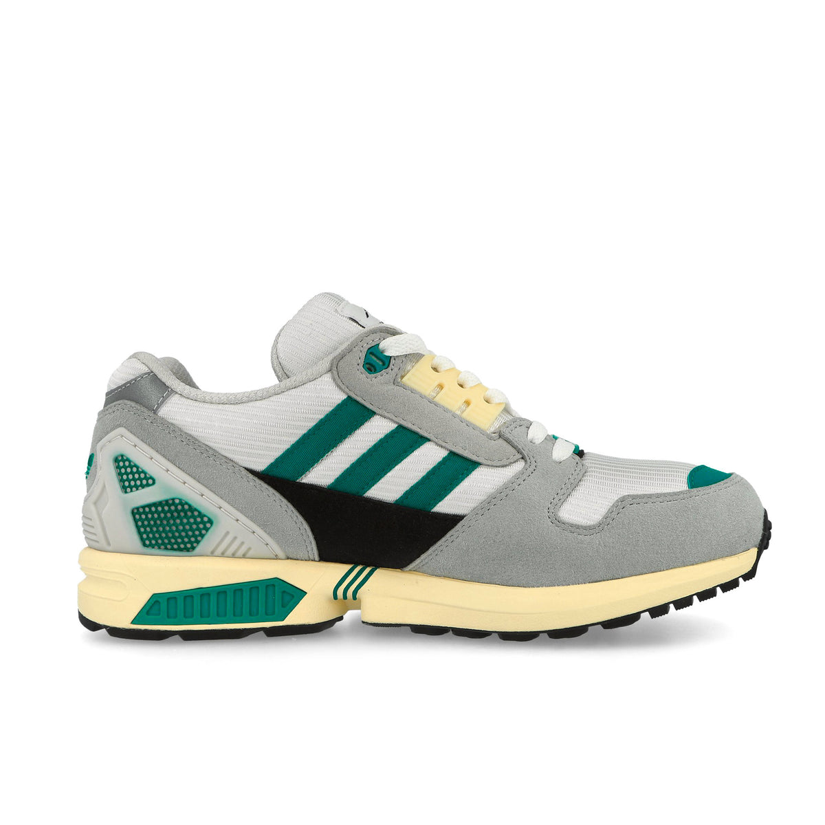 Overkill x adidas ZX 8000 "The Missing Link" Footwear White / Onix / Equipment Green Low Top Sneakers KH7166 Silhouette | Overkill