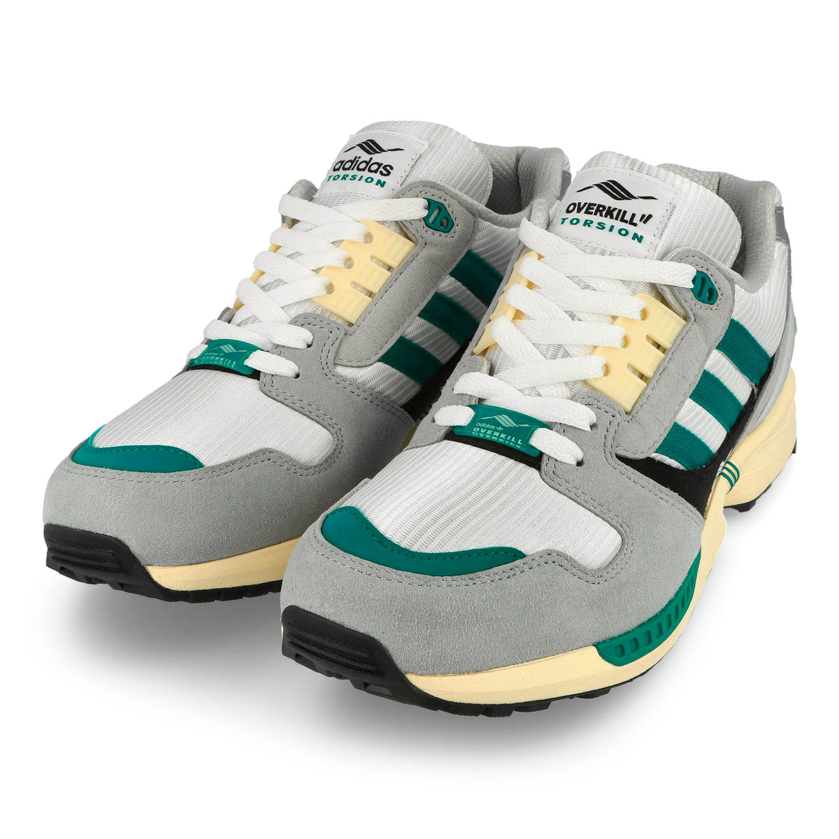 Overkill x adidas ZX 8000 "The Missing Link" Footwear White / Onix / Equipment Green Low Top Sneakers KH7166 Detail View 4 | Overkill