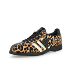 Brain Dead x adidas Bowling Tan Brown / Cream White / Core Black Sneaker KH8143 Close-up | Overkill
