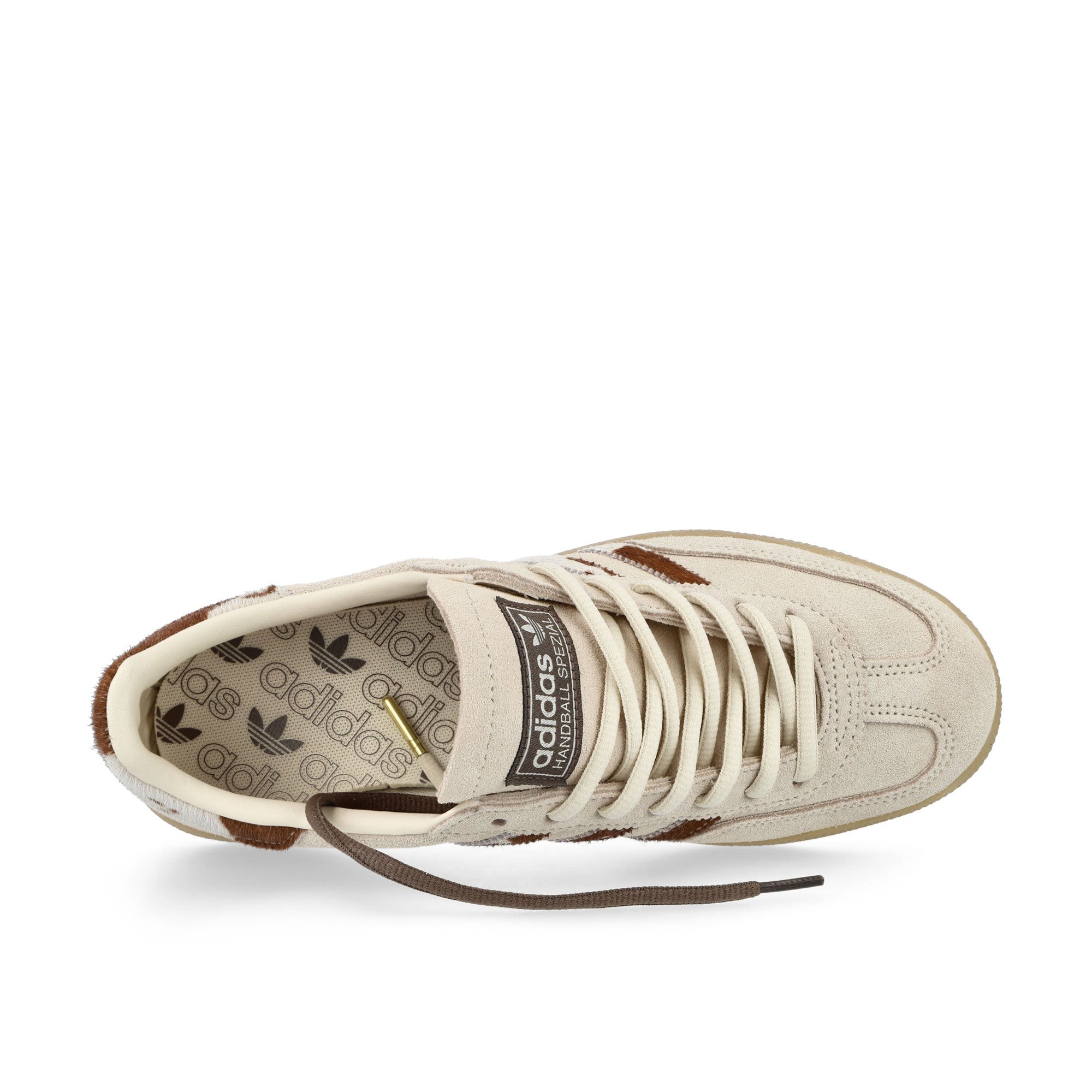 adidas Handball Spezial W Wonder White / Earth Strata / Gum 3 Low Top Sneakers KI0102 Detailfoto | Overkill
