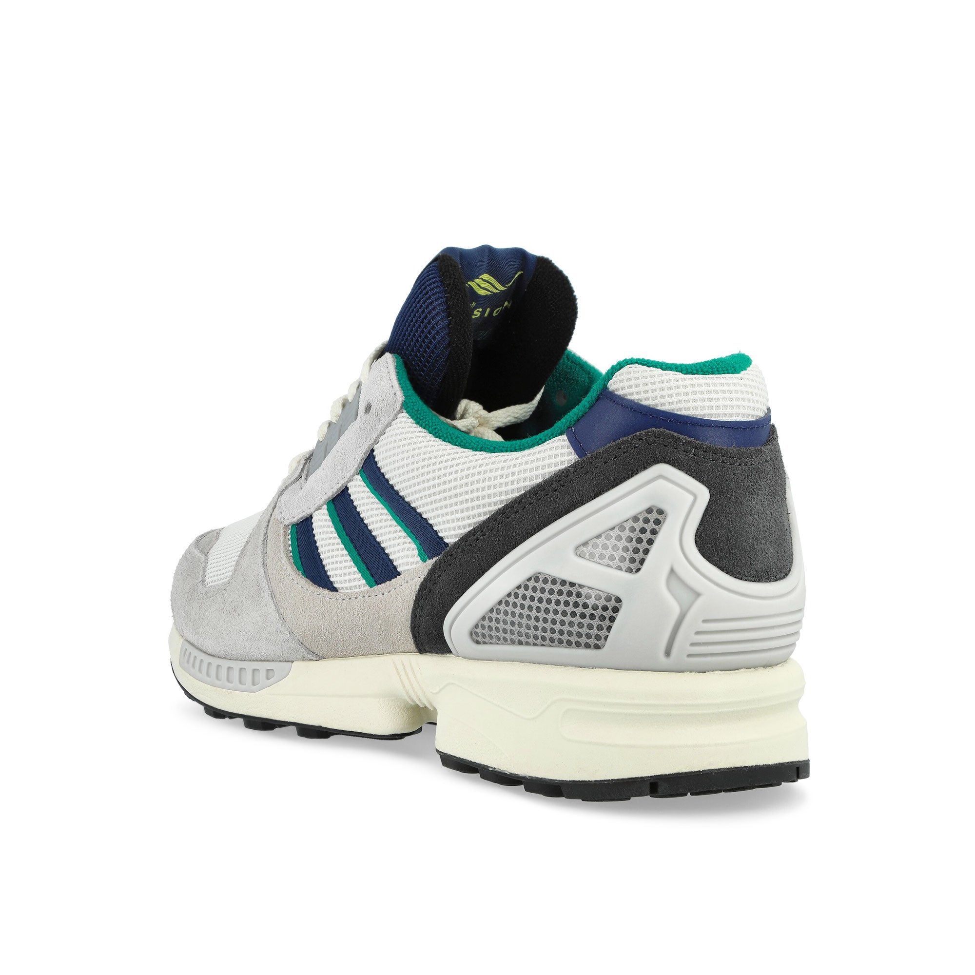 adidas ZX 8000 Zero Metallic / Dark Blue / Power Green Low Top Sneakers KI1376 Material | Overkill

